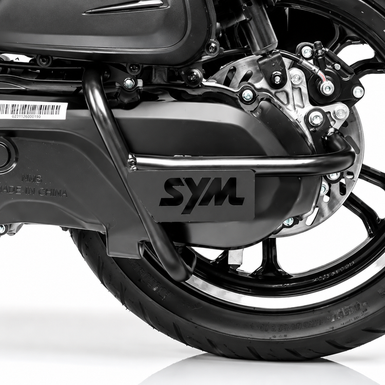 گارد عقب محافظ اگزوز و هواکش SYM / Jt200 / J200 / SR200 / Lucky180 کد 200780 200500