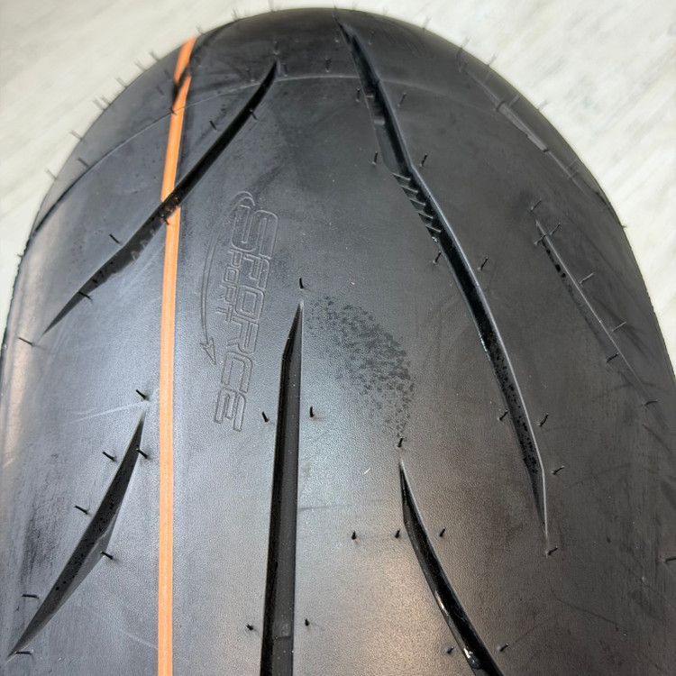 لاستیک میتاس 190/50/17 گل خلوت اسپرت فورس پلاس / +MITAS SPORT FORCE / ساخت اروپا کشور اسلوونی اصل / مناسب چرخ عقب کد 200724