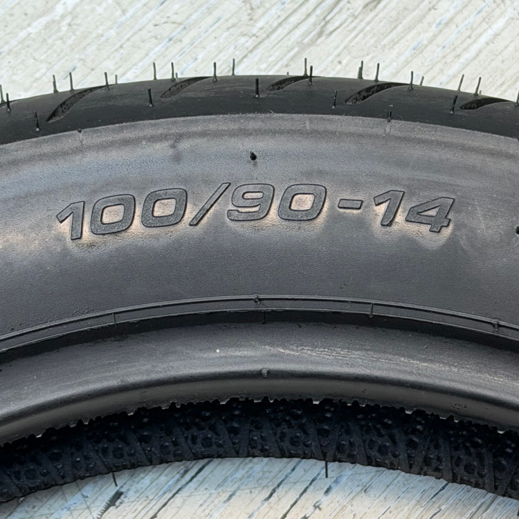 لاستیک میتاس 100/90/14 گل شلوغ تورینگ فورس / MITAS TOURING FORCE SC / ساخت اروپا کشور اسلوونی اصل / جلو AEROX / جلو J200 / جلو JT200 عقب Click کد ۲۰۰۵۴۸