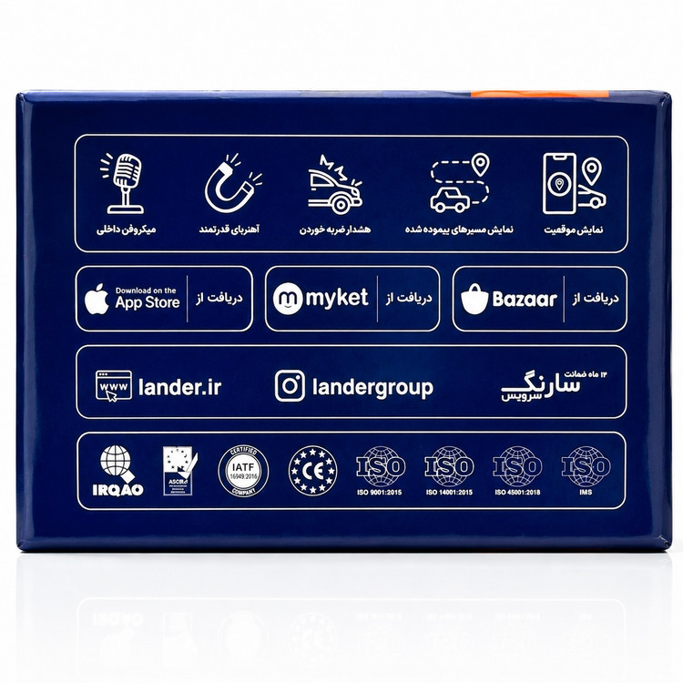 ردیاب آهنربایی لندر GPS Lander LD-501 / اصل / کد 201487