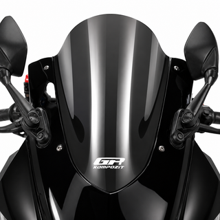 طلق / کایت / شیلد / مشکی YAMAHA R25 GP 30cm / ساخت ترکیه اصل کد 200323