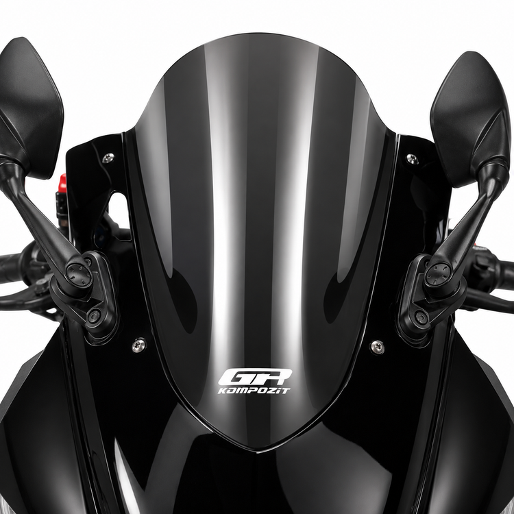طلق / کایت / شیلد / مشکی YAMAHA R25 GP 30cm / ساخت ترکیه اصل کد 200323