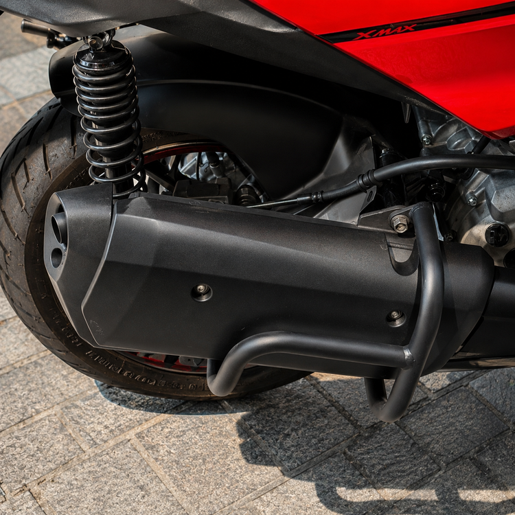 گارد عقب محافظ اگزوز YAMAHA Xmax کد 200717