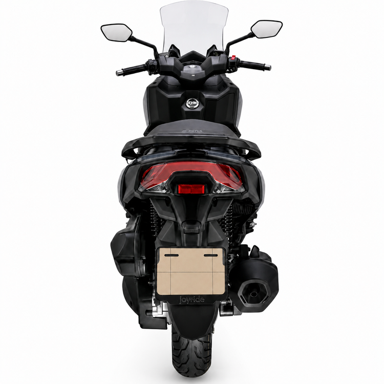 قاب پلاک موتورسیکلت مناسب موتورسیکلت Sym Joyride / Jr300 رنگ مشکی کد 202245