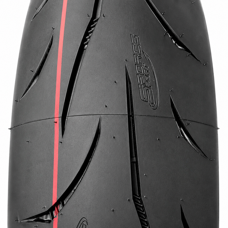 لاستیک میتاس 160/60/17 گل خلوت اسپرت فورس / MITAS SPORT FORCE / ساخت اروپا کشور اسلوونی اصل / مناسب چرخ عقب کد 201492