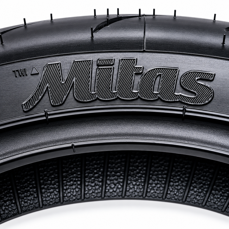 لاستیک میتاس 150/60/17 گل خلوت اسپرت فورس پلاس / +MITAS SPORT FORCE / ساخت اروپا کشور اسلوونی اصل / عقب کد 200747
