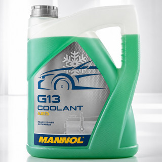 کولانت خودرو مانول 5 لیتر G13 رنگ سبز MANNOL / ساخت کشور آلمان اصل کد ۲۰۱۶۶۴