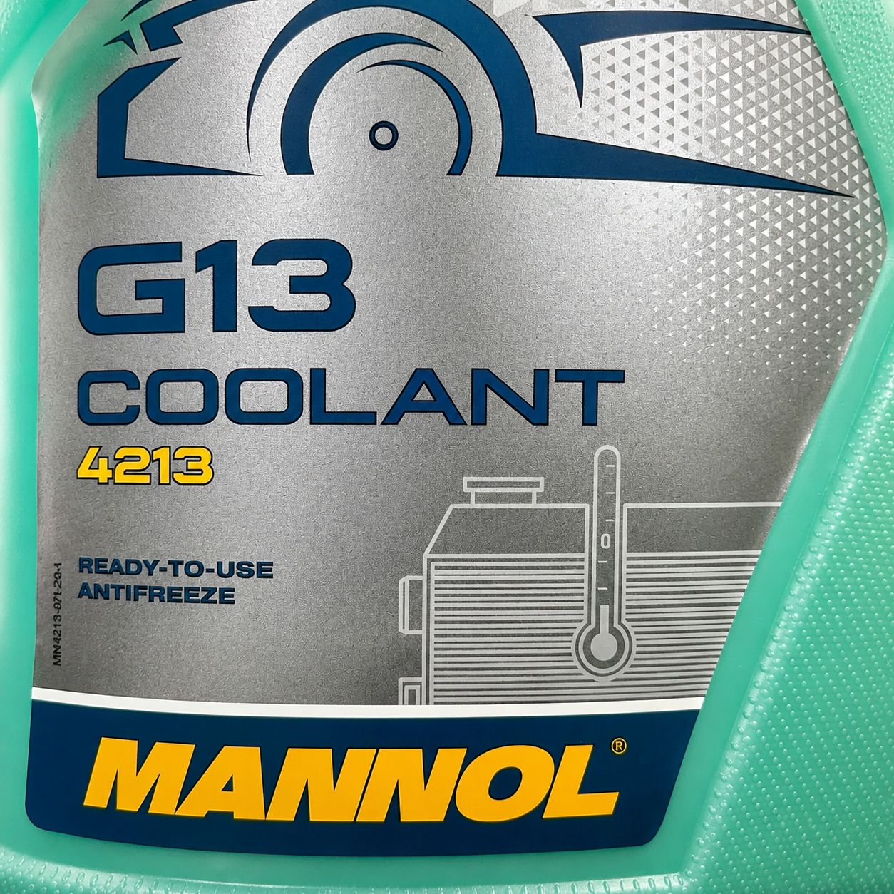 کولانت خودرو مانول 5 لیتر G13 رنگ سبز MANNOL / ساخت کشور آلمان اصل کد ۲۰۱۶۶۴