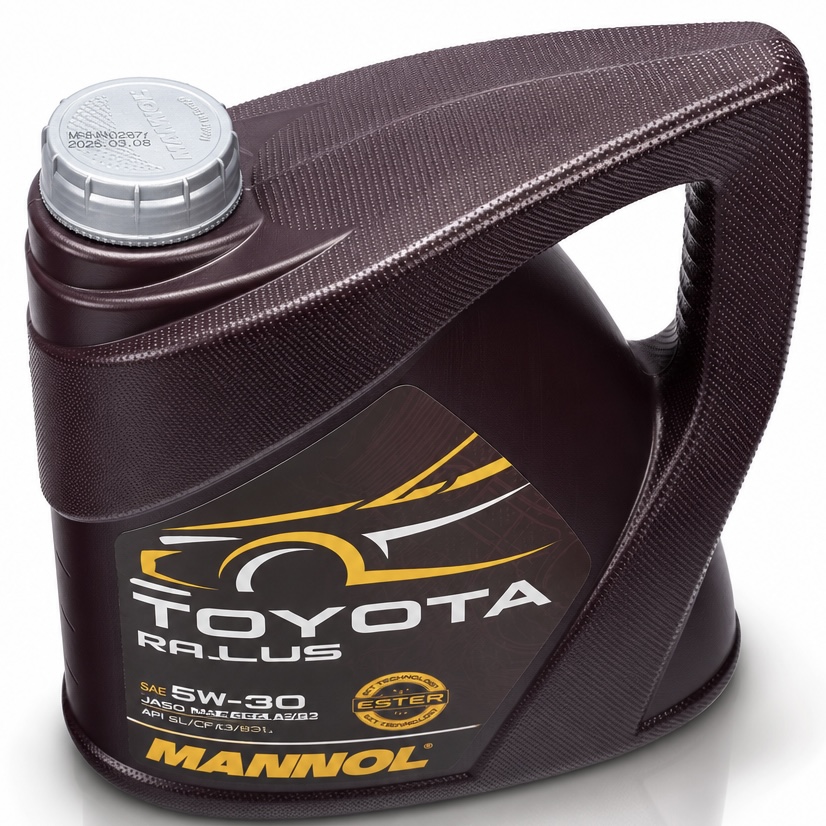 روغن موتور خودرو مانول 4 لیتر تویوتا MANNOL Toyota 5W30 SP / ساخت کشور آلمان اصل کد 201845