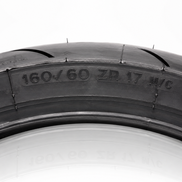 ست لاستیک میشلن ۱۶۰/۶۰/۱۷ / ۱۲۰/۷۰/۱۷ MICHELIN PILOT POWER 2CT ساخت اسپانیا اصل کد 201394