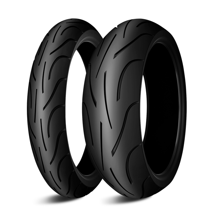 ست لاستیک میشلن ۱۹۰/۵۰/۱۷ / ۱۲۰/۷۰/۱۷ MICHELIN PILOT POWER 2CT ساخت اسپانیا اصل کد 202294