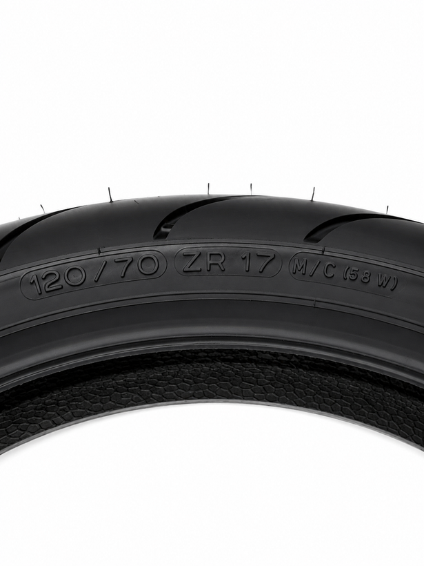 ست لاستیک میشلن ۱۹۰/۵۰/۱۷ / ۱۲۰/۷۰/۱۷ MICHELIN PILOT POWER 2CT ساخت اسپانیا اصل کد 202294