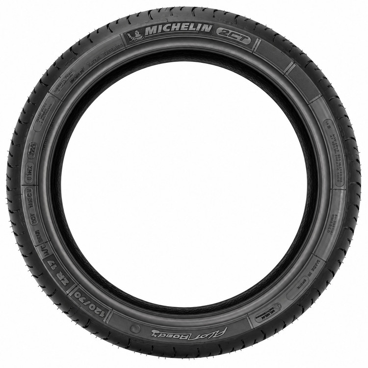 ست لاستیک میشلن ۱۸۰/۵۵/۱۷ / MICHELIN PILOT ROAD 4 ۱۲۰/۷۰/۱۷ ساخت اسپانیا اصل کد ۲۰۰۷۳۲