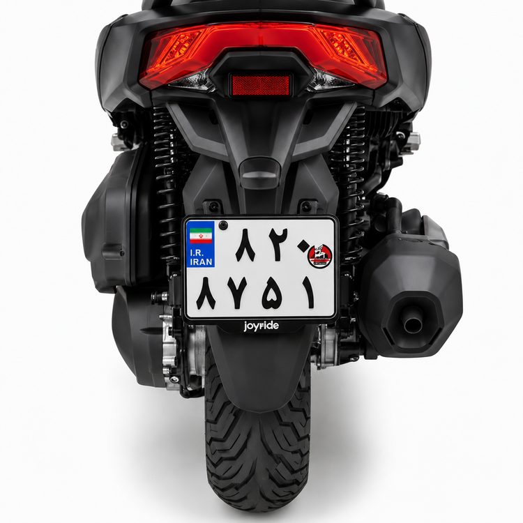 قاب پلاک موتورسیکلت مناسب موتورسیکلت Sym Joyride / Jr300 کد 202245