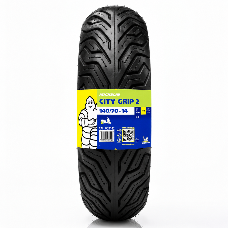 ست لاستیک میشلن عقب و جلو Sym Joyride (Jr 300) سیتی گریپ2 / Joyride MICHELIN 120/70/15 + 140/70/14 / ساخت اروپا کشور صربستان اصل کد ۲۰۰۷۳۳