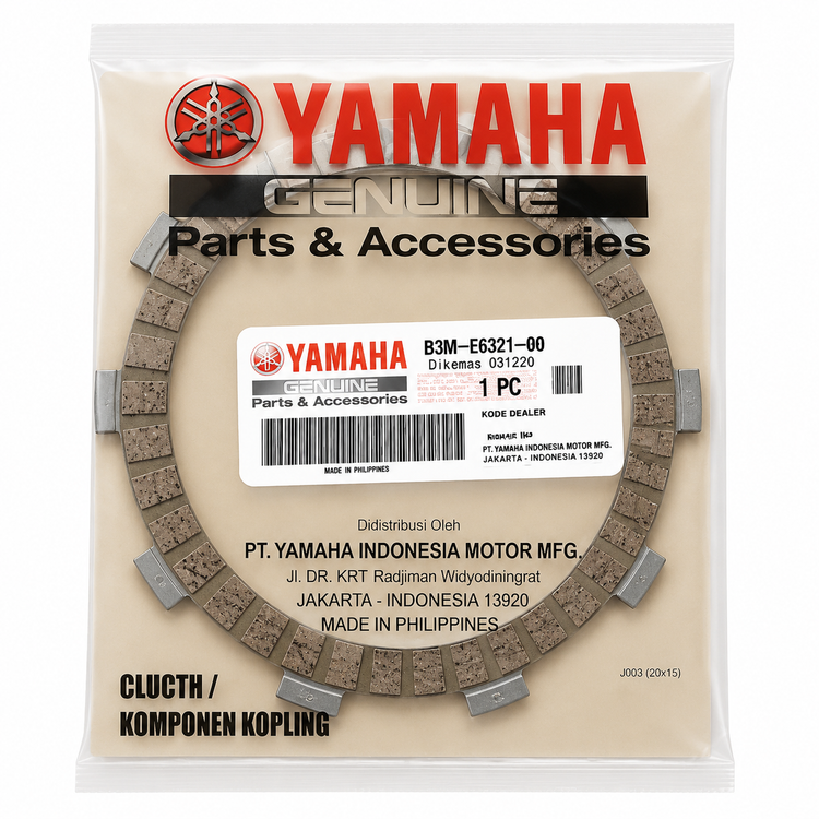 ست صفحه کلاچ کامل YAMAHA WR 155 ساخت اندونزی اصل