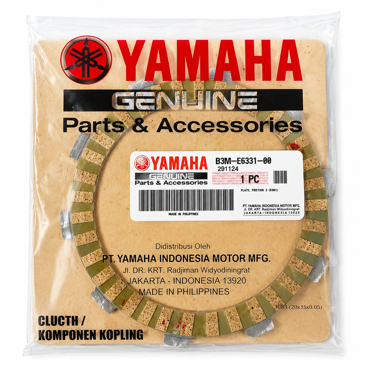 ست صفحه کلاچ کامل YAMAHA WR 155 ساخت اندونزی اصل