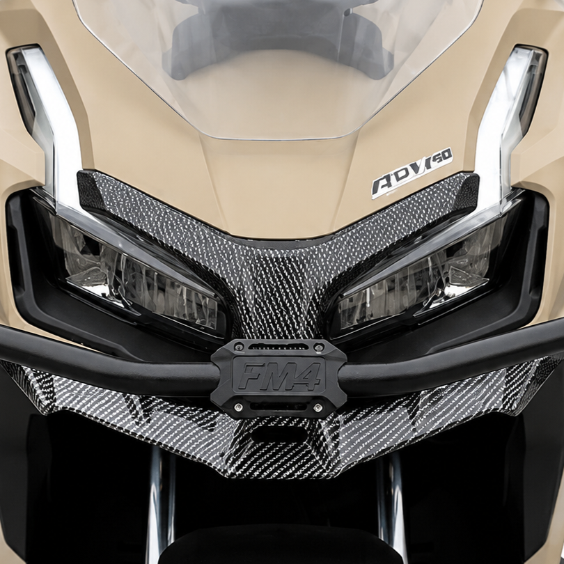ابرویی بالا چراغ کربن HONDA ADV 160 ساخت تایلند اصل کد 201065