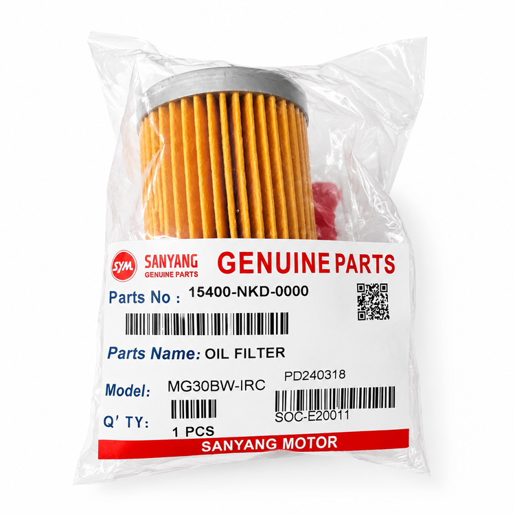فیلتر روغن Sym NA250 / NH250 ساخت تایوان اصل کد 202312