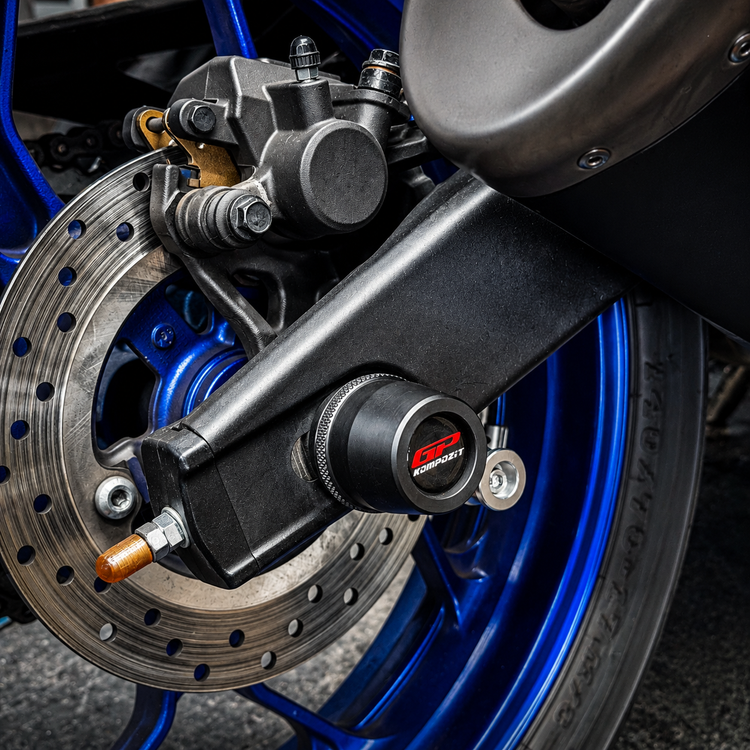 ست پروتکشن چرخ جلو و چرخ عقب YAMAHA R25 MT25 GP