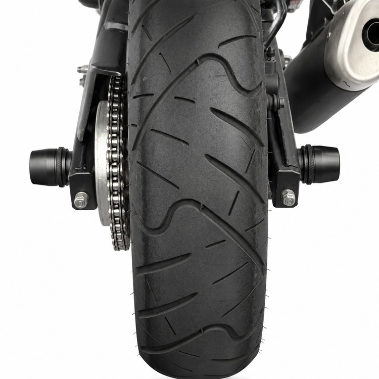 ست پروتکشن چرخ جلو و چرخ عقب YAMAHA R25 MT25 GP