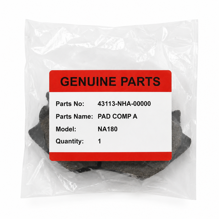 لنت ترمز چرخ عقب Sym NH250 / NH180 / NA180 / NA250 تایوان اصل کد 202308