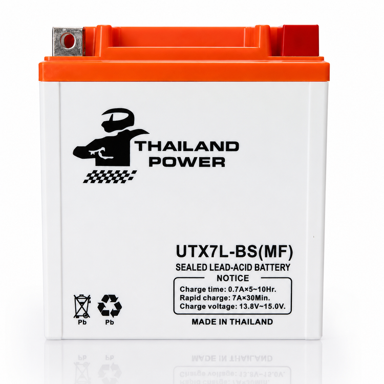 باتری 12 ولت 7 آمپر بلند تایلندی THAILAND POWER کد 200863