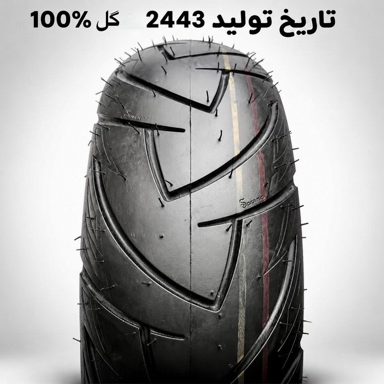 لاستیک زیر صفری ایران یاسا 140/70/14 / ساخت ایران کد ۲۰۲۲۹۲