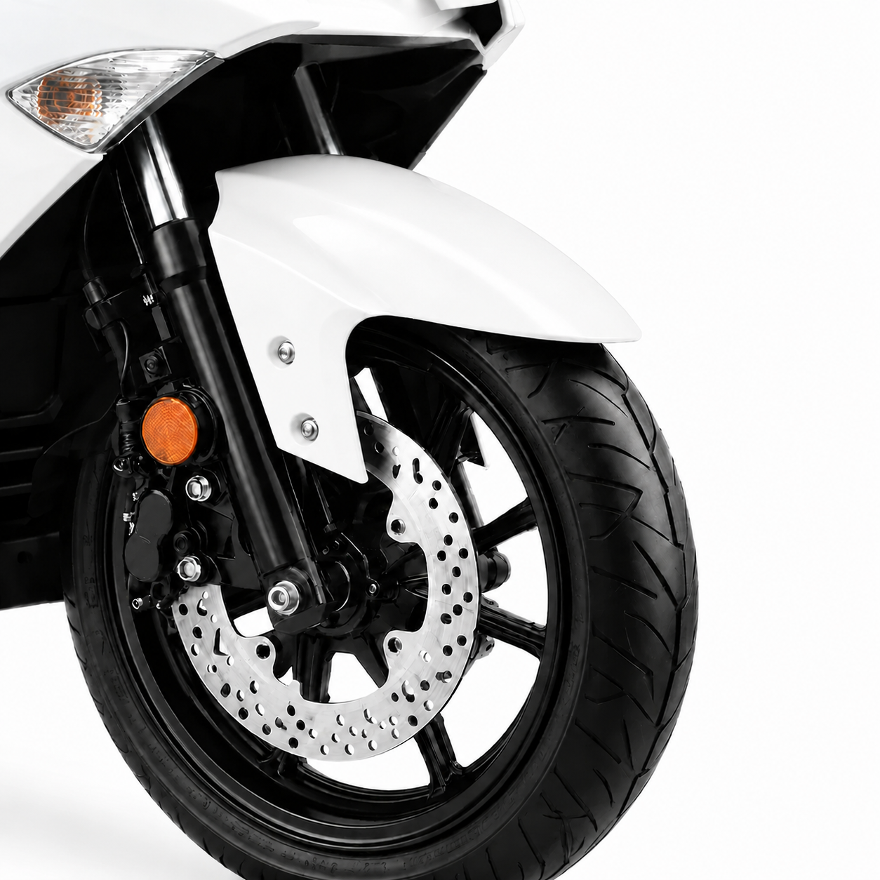 گلگیر جلو جویمکس سفید Sym Joymax / ساخت تایوان اصل کد 201300