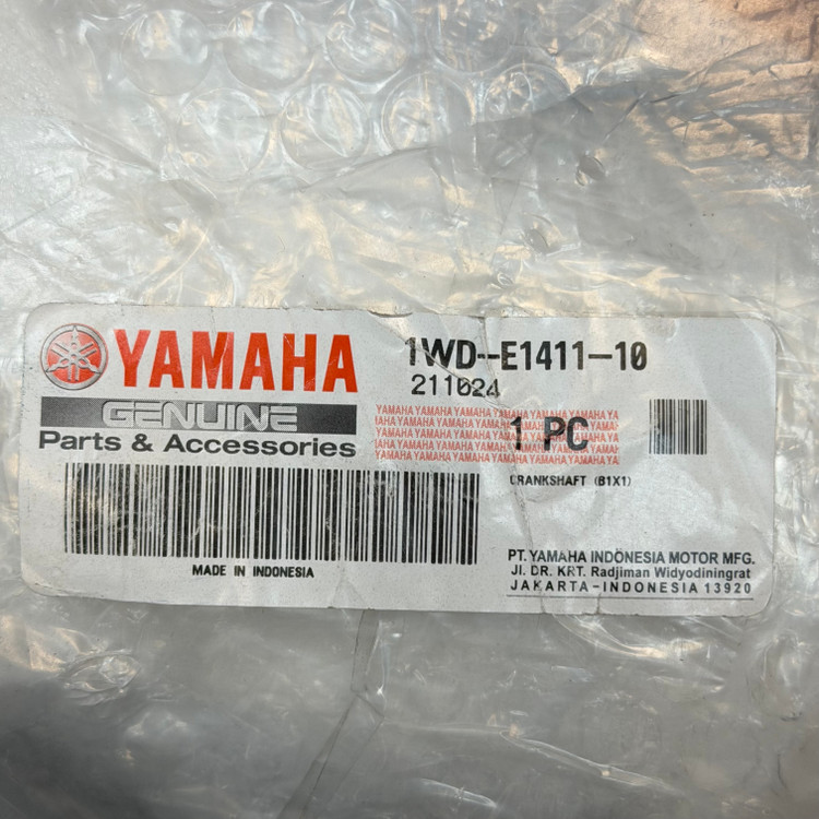 میلنگ YAMAHA MT25 / R25 ساخت اندونزی اصل کد 000111