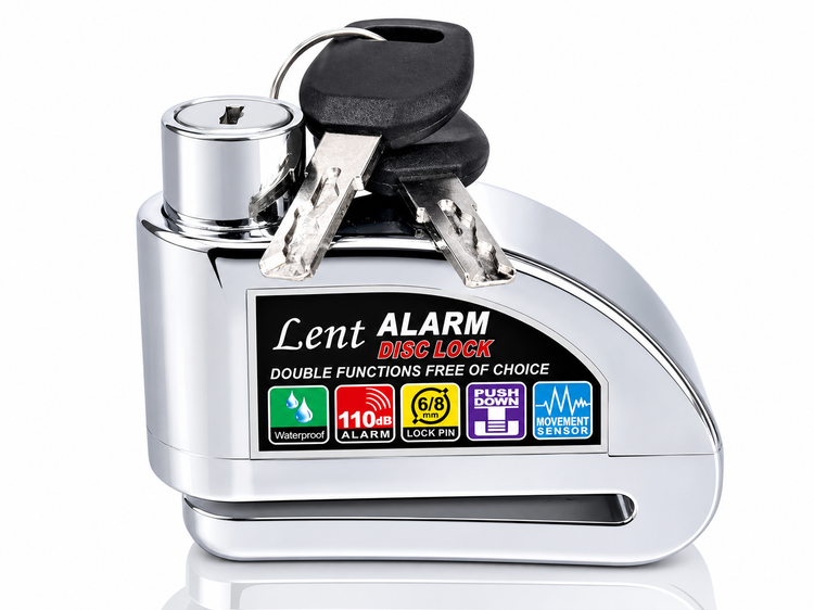 قفل دیسک آژیردار 2 حالته سنگین موتولاک / MOTOLOCK اصل کد ۲۰۰۹۷۷