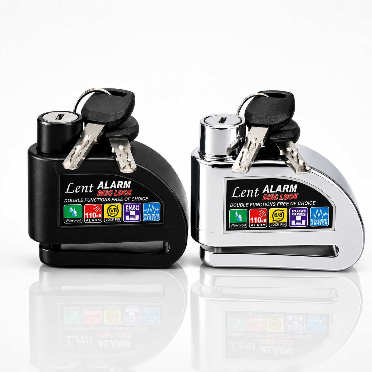 قفل دیسک آژیردار 2 حالته سنگین موتولاک / MOTOLOCK  اصل کد ۲۰۰۹۷۷