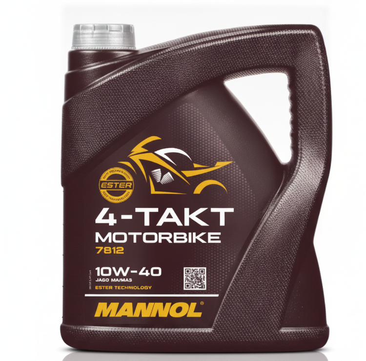 روغن موتور مانول مخصوص موتور دنده ای 4 لیتر7812 MANNOL 10W40 SP / ساخت کشور آلمان اصل کد 000233