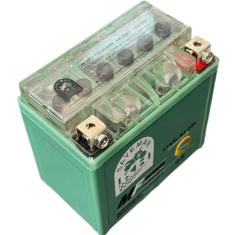 باتری متوسط 12V5A برند MF SUPERIOR ساخت تایلند اصل کد 201350