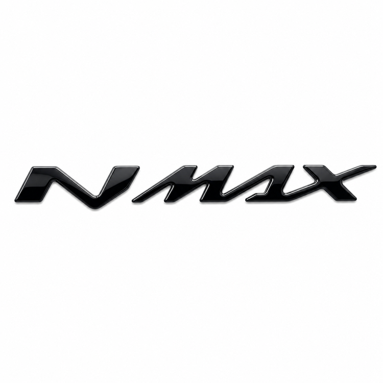 ارم / نوشته سه بعدی YAMAHA Nmax رنگ مشکی / ساخت اندونزی اصل کد 200420