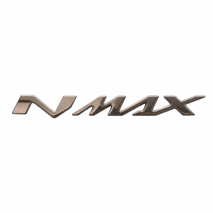 ارم / نوشته سه بعدی YAMAHA Nmax رنگ طلایی / ساخت اندونزی اصل کد 200124