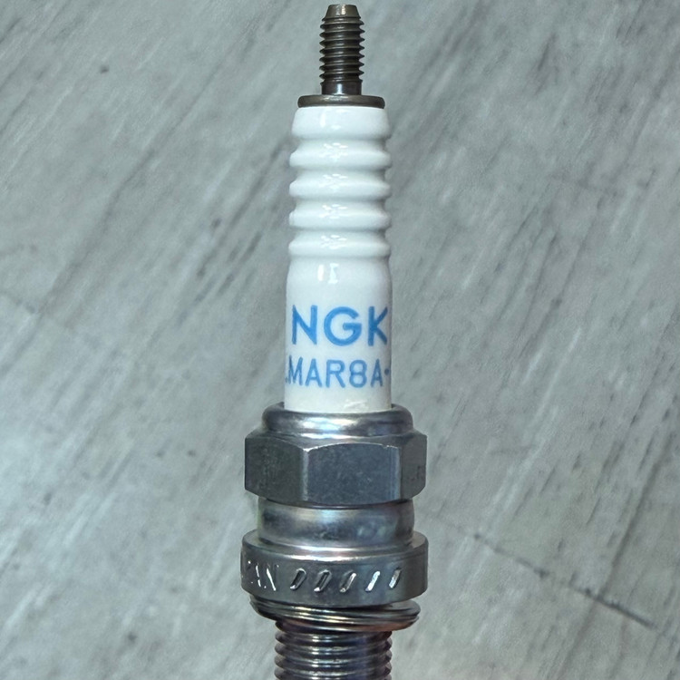 شمع موتور سیکلت پایه بلند NGK G-POWR 4313 / ساخت ژاپن اصل کد 201445