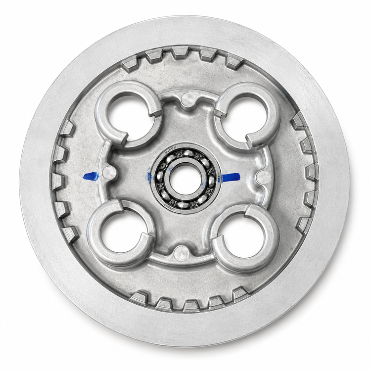 ست چهار شاخ کلاچ و دیسک چهار شاخ کلاچ YAMAHA R25 MT25 R3 ساخت اندونزی اصل