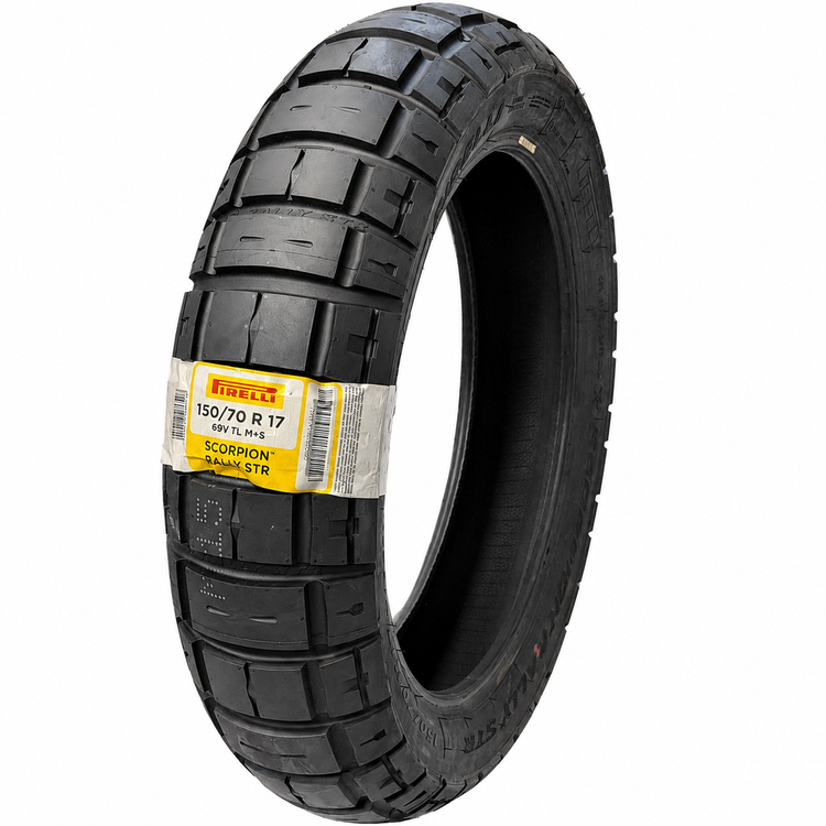 لاستیک پیرلی ادونچر رالی 150/70/17 / ساخت آسیا PIRELLI SCORPION™ RALLY STR کد 201267
