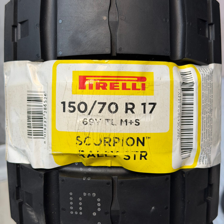 لاستیک پیرلی ادونچر رالی 150/70/17 / ساخت آسیا PIRELLI SCORPION™ RALLY STR کد 201267