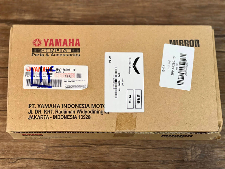 ست اینه چپ و راست YAMAHA MxKing ساخت اندونزی اصل