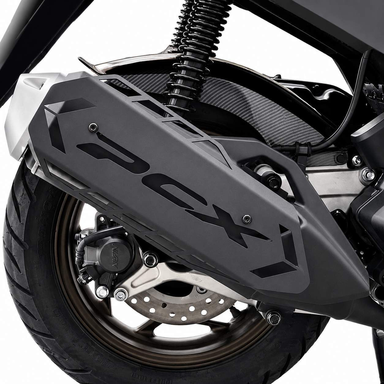 محافظ اگزوز (کاور اگزوز) HONDA PCX160 / PCX150 کد ۲۰۱۲۷۲