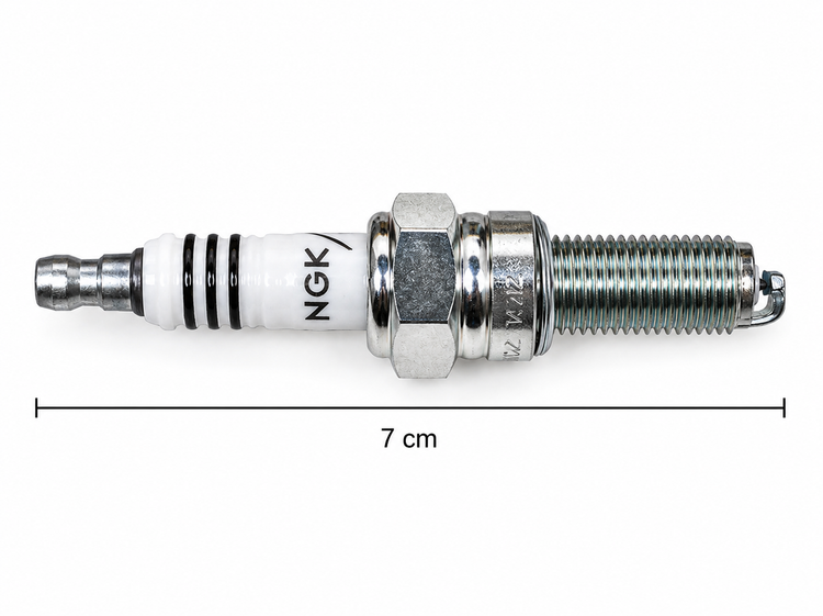 شمع موتور سیکلت پایه بلند سوزنی ایریدیوم NGK CR9EIX 3521 / ساخت ژاپن اصل کد 200792