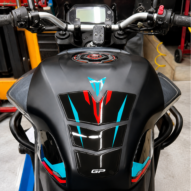 ست پد باک ناردوگری ژله ای YAMAHA MT25 GP ساخت ترکیه اصل کد ۰۰۰۱۳۶