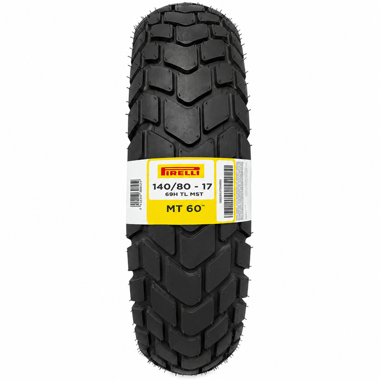 لاستیک پیرلی ادونچر 140/80/17 / ساخت کشور برزیل اصل PIRELLI MT60 کد ۲۰۱۳۲۶