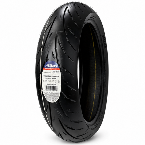 لاستیک میتاس 160/60/17 گل شلوغ تورینگ فورس / MITAS TOURING FORCE / ساخت اروپا کشور اسلوونی اصل / مناسب چرخ عقب کد 200748