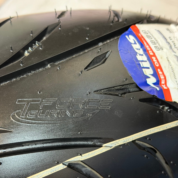 لاستیک میتاس 160/60/17 گل شلوغ تورینگ فورس / MITAS TOURING FORCE / ساخت اروپا کشور اسلوونی اصل / مناسب چرخ عقب کد 200748
