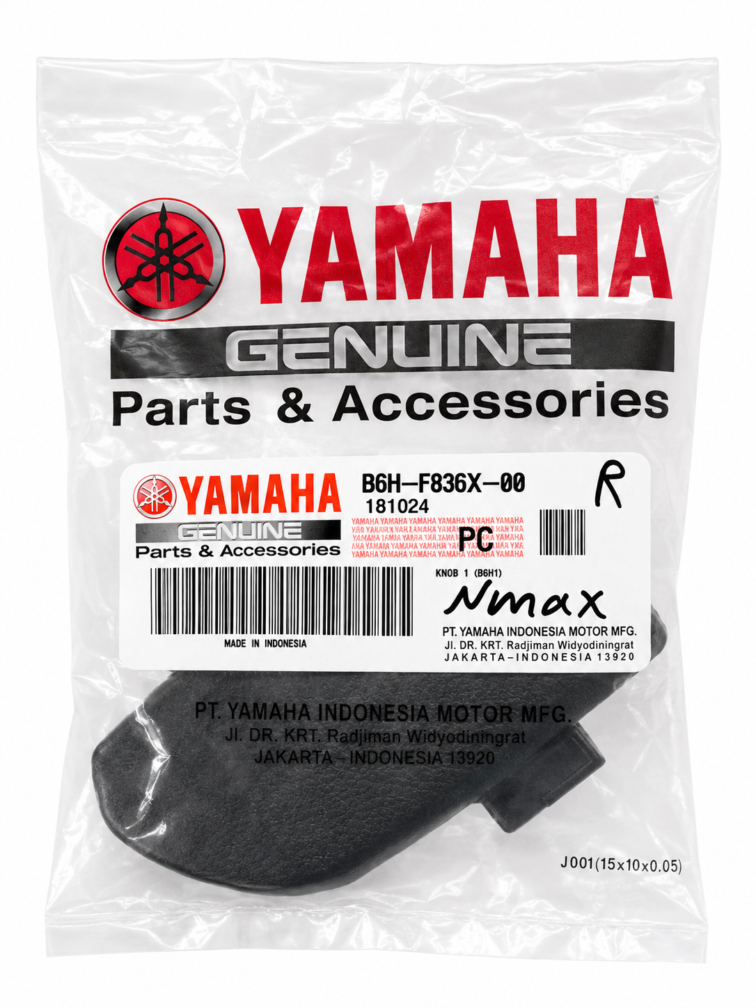 دستگیره درب داشبورد YAMAHA Nmax 155 ساخت اندونزی اصل کد 201960