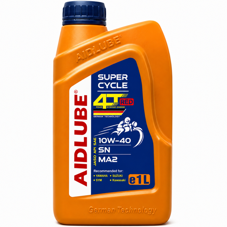 روغن موتور ایدلوب AIDLUBE 10W40 SN مخصوص موتورهای دنده ای فول سنتتیک تحت لیسانس ایدلوب آلمان اصل کد ۲۰۱۳۸۳