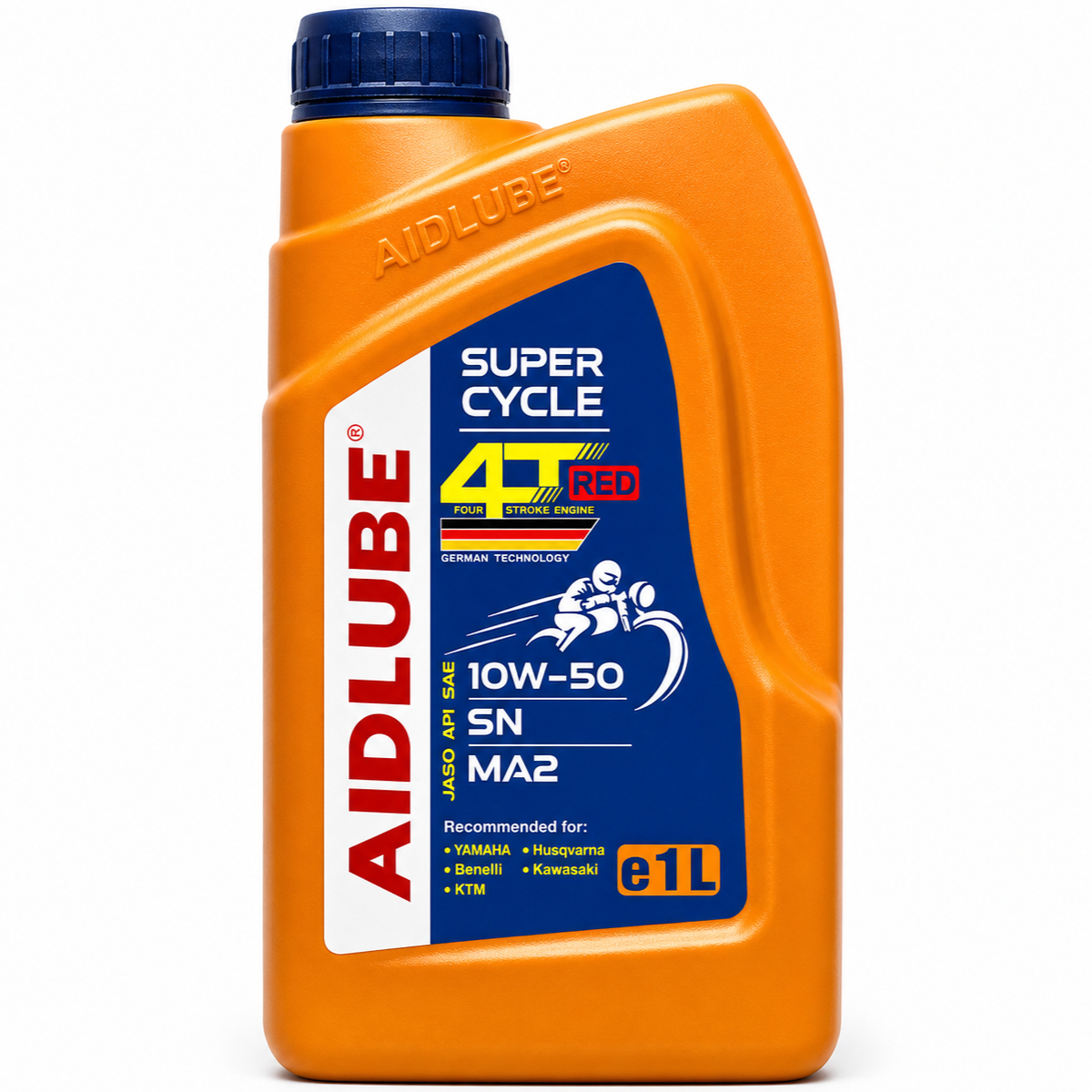 روغن موتور ایدلوب AIDLUBE 10W50 SN مخصوص موتورهای دنده ای  فول سنتتیک تحت لیسانس ایدلوب آلمان اصل کد ۲۰۱۱۰۴